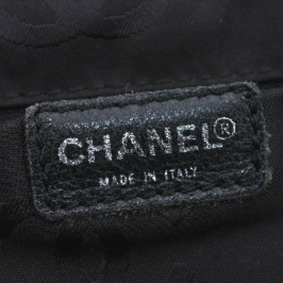 EUC Chanel Vintage Rue Cambon 31 Shoulder Bag Tote Satchel Black Ivory Travel - Picture 11 of 14